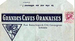 Oran enveloppes pub 733